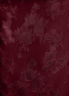 Azazie Anaheim 신부의 어머니 드레스 쉬스 주름진 플로럴 번아웃 플로어 길이 드레스 image7