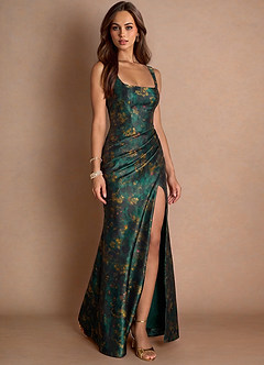 Oona Deep Green Maxi Dress image4