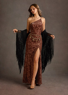 Alessia Rosewood Maxi Dress image8