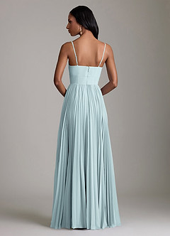 Azazie Akiko Bridesmaid Dresses Mist A-Line Sweetheart Neckline Chiffon Dress image5