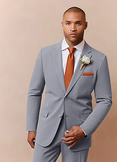 front Stretch Satin Wide Tie and Pocket Square Set