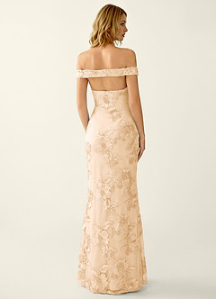 Lowlala Gul Spetsbalklänning image2