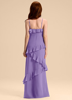 Azazie Evara Junior Tahiti A-Line Chiffon Dress image2