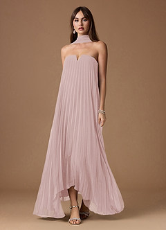 Abito Lungo Rosa Cipria Nahla image4