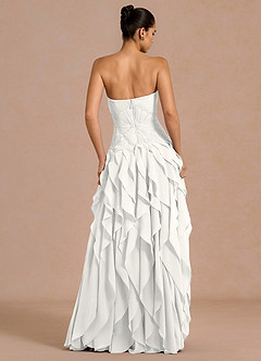 Vestido Blanco Largo Ryselle image5