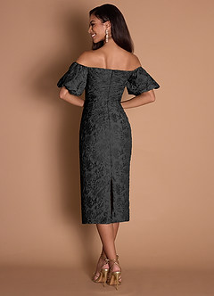 Corie Black Midi Dress image2