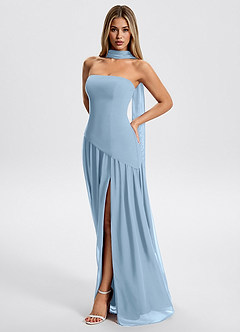 Una Sky Blue Maxi Dress image5