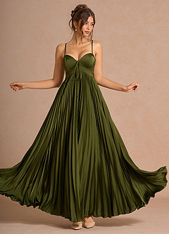 Robe Maxi Olive Sirellea image4