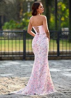 Maeve Blushing Pink 3D Flower Prom Dress image6