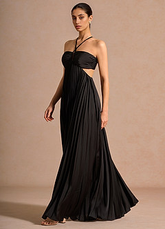 Josephine Black Maxi Dress image3