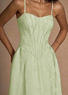 Clementine Light Green Maxi Dress image5