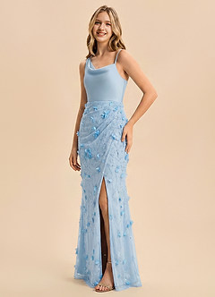 front Azazie Vivia Junior Formal Dress