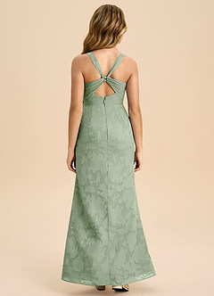 Azazie Mero Junior Klä av Tubklänning i Blommig Utbrändhet Plisserad image8