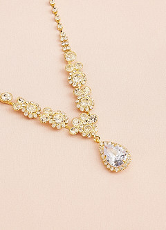 Collier Pendentif Goutte Rouge vif ou Rose pâle - Atelier Arcat