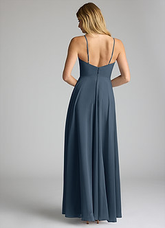 Azazie Akita Bridesmaid Dresses Neptune A-Line Chiffon Dress image4