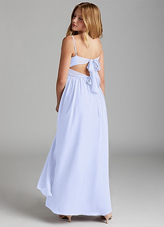 Azazie Zeya Junior Lavender A-Line Chiffon Dress image5