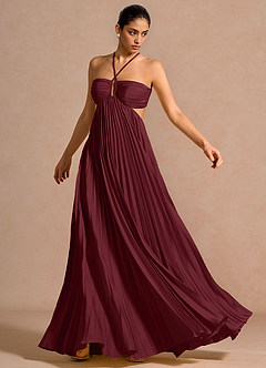 Josephine Wine Maxi Dress image3