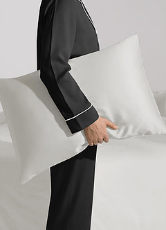 front 100% Washable Silk 2-Piece Pillowcases