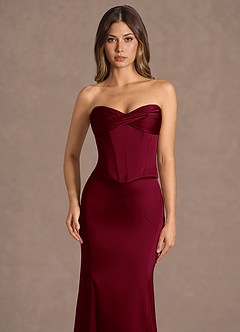 Robe Longue Merlot Ayana image5