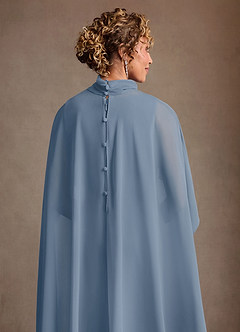 Azazie Irna Suknie dla Matki Panny Młodej Kolumna Szyfon Długość do kolan Sukienka image8