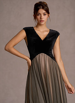 Maxi jurk Mirelda Zwart image5