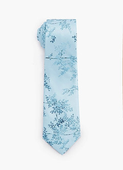 front Matte Satin Wide Tie and Pocket Square Set