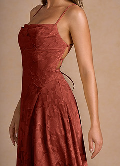Irelia Terracotta Midi Dress image6