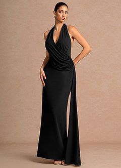 Nakia Black Maxi Dress image5