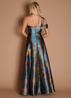 Juliana Teal Bronze 맥시 드레스 image8