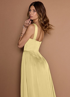 Eirlys Lemon Sorbet Midi Dress image6