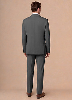 front Bennett Gris Oscuro Traje de mezcla de lana