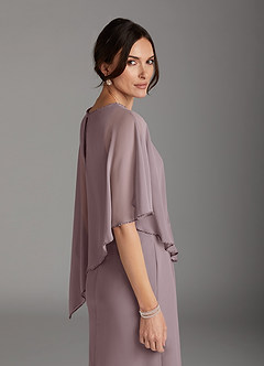 Azazie Sparrow Mother of the Bride Dresses Dusk Sheath Sequins Chiffon Dress image5