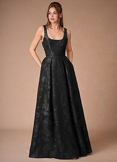 Vestido Negro Largo Althea image5