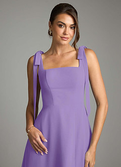 Azazie Debra Bridesmaid Dresses Tahiti A-Line with Pockets Chiffon Convertible Dress image2