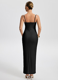 Vestido Negro Midi Aure image7
