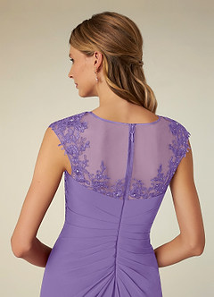 Azazie Libby Mother of the Bride Dresses Tahiti A-Line Scoop Sequins Chiffon Dress image6