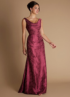 Kiana Wine Maxi Dress image3