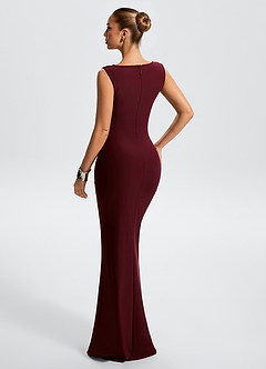 Umberta Cabernet Maxi Dress image6