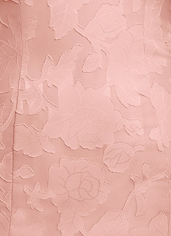 Azazie Flossie Mère de la mariée Robes Robe Trapèze en Mousseline de soie Plissée Rosette image8