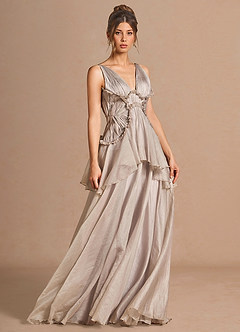Thalina Dusty Sage Maxi Dress image5