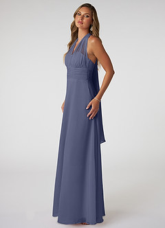 Azazie Fifi Bridesmaid Dresses Stormy A-Line Strapless Chiffon Convertible Dress image5