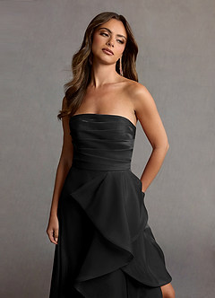 Manon Black Handkerchief Gown image6