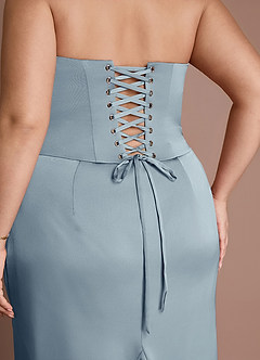 Sorrel Powder Blue Corset Two-Piece Sets image12