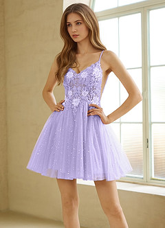 Shimira Púrpura Mini vestido image6
