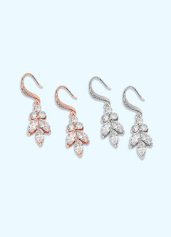 front Pendientes  Gota De Sol
