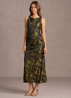 Genevieve Moss Black Maxi Dress image4