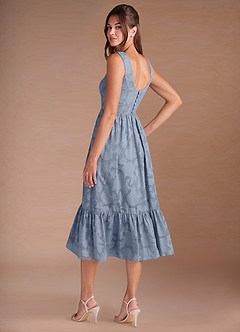 Vestido Azul Pálido Midi Juliette image7