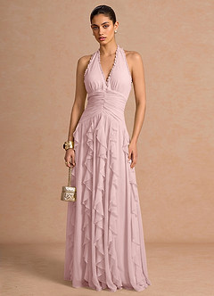 Sylvie Powder Pink Maxi Dress image5