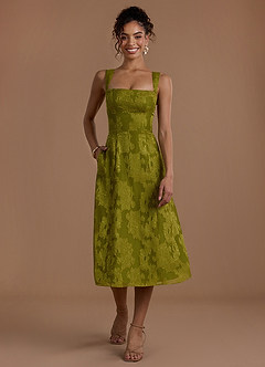 Robe Mi-Longue Or Du Lichen Georgie image1