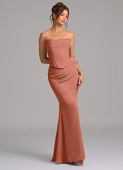 Azazie Sorrel Bridesmaid Dresses MAI TAI Mermaid Corset Chiffon Dress image7